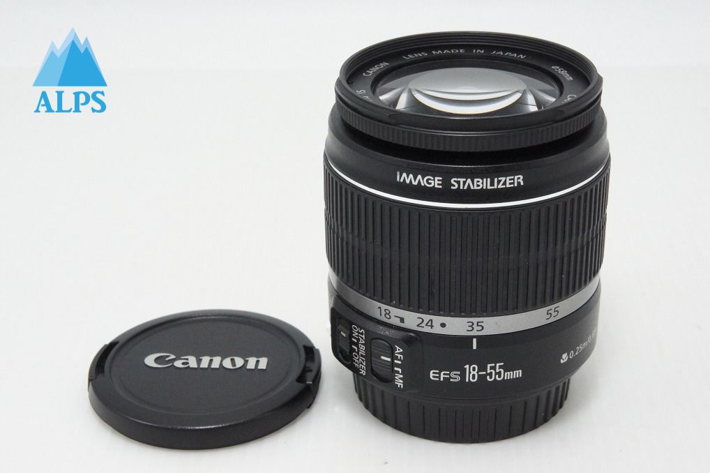 Good condition Canon EF-S 18-55mm F3.5-5.6 IS APS-C Zoom Lens 260409wa