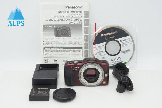 Panasonic パナソニック LUMIX DMC-GF5 ボディ ミラーレス一眼カメラ センシュアルブラウン 260417x