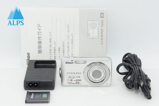 Nikon ニコン COOLPIX S210 コンパクトデジタルカメラ シルバー 260425e