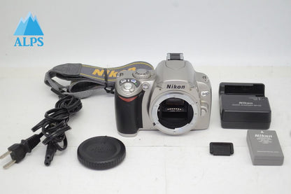 良品 Nikon ニコン D40 ボディ シルバー デジタル一眼レフカメラ 251009b