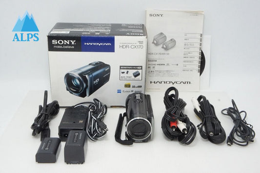 美品 SONY ソニー HDR-CX170 デジタルビデオカメラ ブラック 元箱付 260420s