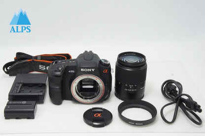 美品 SONY ソニー α200 レンズキット DSLR-A200K (DT 18-70mm F3.5-5.6 SAL1870) デジタル一眼レフカメラ 260514p