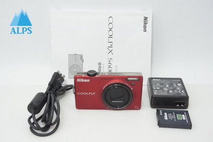 訳あり品 Nikon ニコン COOLPIX S6000 コンパクトデジタルカメラ レッド 260326l