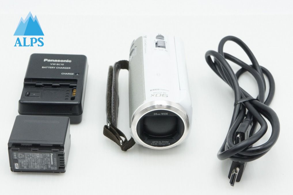 良品 Panasonic パナソニック HC-V550M-W デジタルビデオカメラ ホワイト 260313s