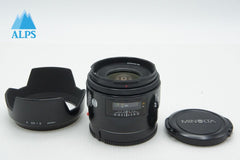 MINOLTA ミノルタ AF 35mm F2 単焦点レンズ フード付 260316aj