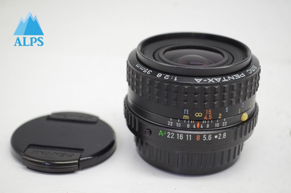 美品 ペンタックス SMC PENTAX-A 35mm F2.8 Kマウント 単焦点レンズ 251010o
