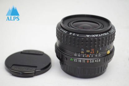 美品 ペンタックス SMC PENTAX-A 35mm F2.8 Kマウント 単焦点レンズ 251010o