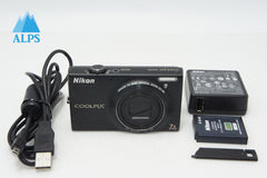 Nikon ニコン COOLPIX S6100 コンパクトデジタルカメラ ノーブルブラック 260508k