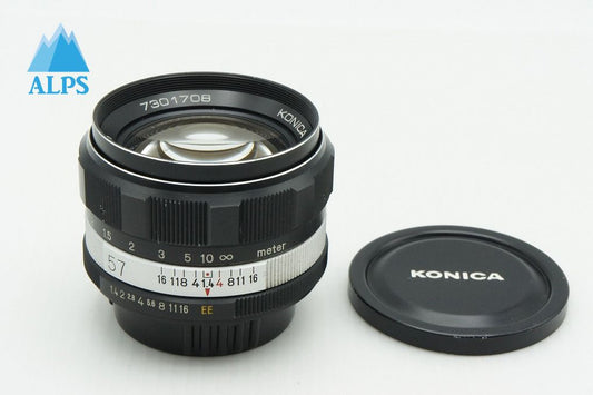 KONICA コニカ HEXANON 57mm F1.4 ARマウント 単焦点レンズ 260303ae