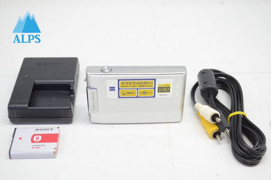 良品 SONY ソニー Cyber-shot DSC-T100 コンパクトデジタルカメラ シルバー 251009r