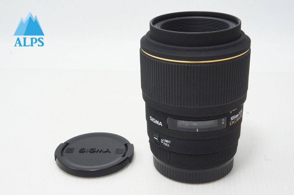 良品 SIGMA シグマ 105mm F2.8 EX DG MACRO SONY ソニー MINOLTA ミノルタ αマウント 単焦点レンズ 260518g
