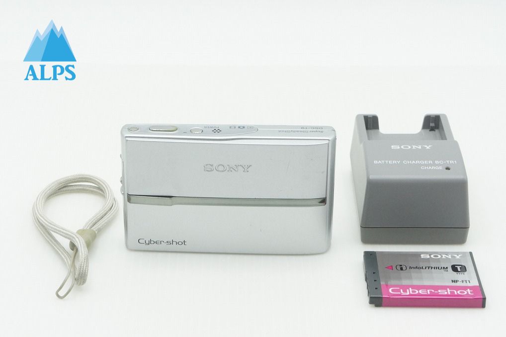 良品 SONY ソニー Cyber-shot DSC-T9 コンパクトデジタルカメラ シルバー 260304m