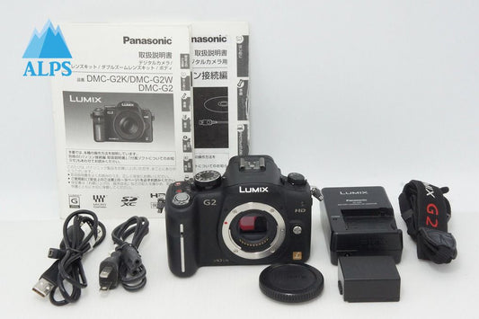 Panasonic パナソニック LUMIX DMC-G2 ボディ ミラーレス一眼カメラ ブラック 260425ad