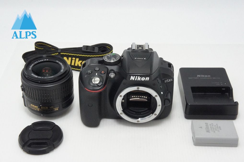 Nikon ニコン D5300 ボディ + AF-S DX 18-55mm VR II レンズキット デジタル一眼レフカメラ 260502z