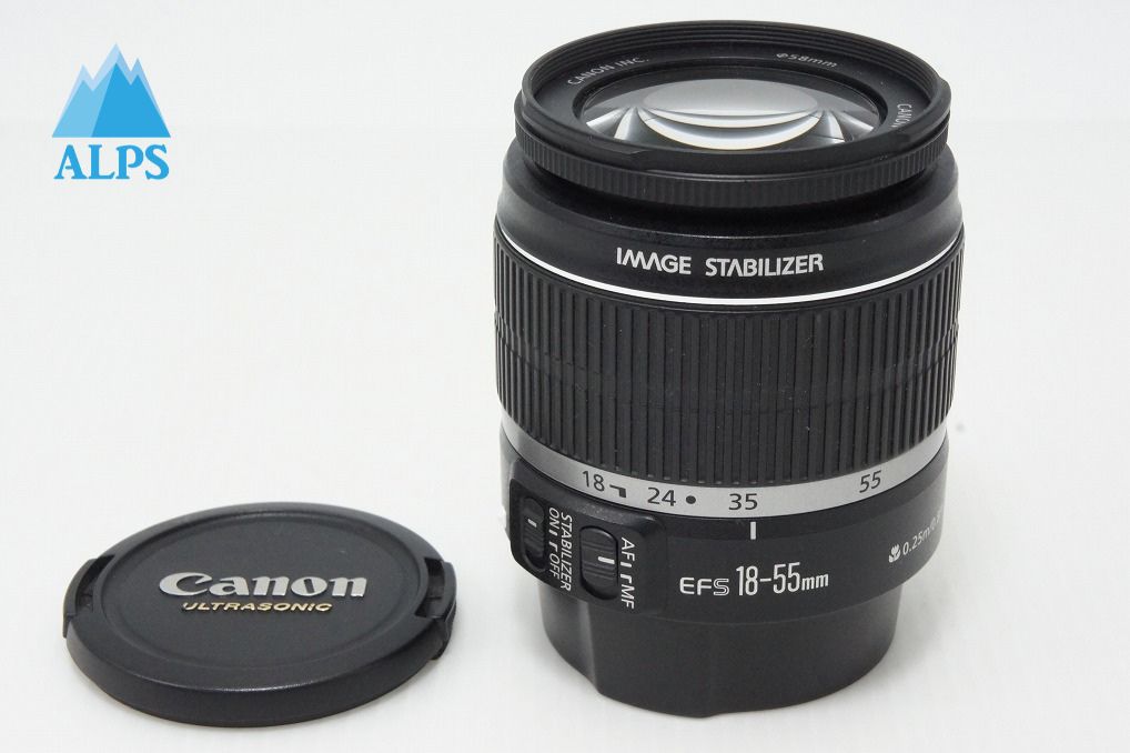 Good condition Canon EF-S 18-55mm F3.5-5.6 IS APS-C Zoom Lens 260407f