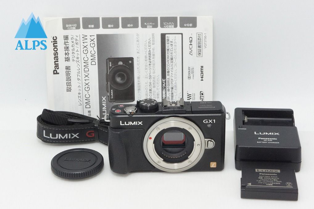 美品 Panasonic パナソニック LUMIX DMC-GX1 ボディ ミラーレス一眼カメラ エスプリブラック 260521j