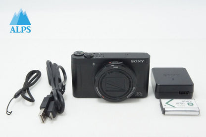 美品 SONY ソニー Cyber-shot DSC-WX500 コンパクトデジタルカメラ ブラック 260603v