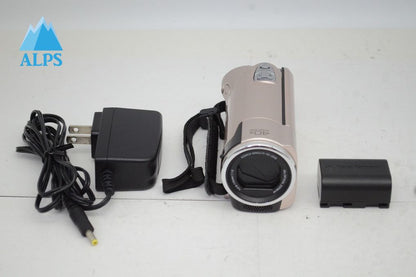 美品 JVC ケンウッド Everio GZ-HM460 デジタルビデオカメラ ピンクゴールド 250927k