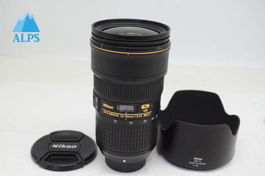 Nikon ニコン AF-S NIKKOR 24-70mm F2.8E ED VR ズームレンズ フルサイズ フード付 251017e