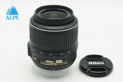 Nikon ニコン AF-S DX NIKKOR 18-55mm F3.5-5.6G VR APS-C ズームレンズ 260212d