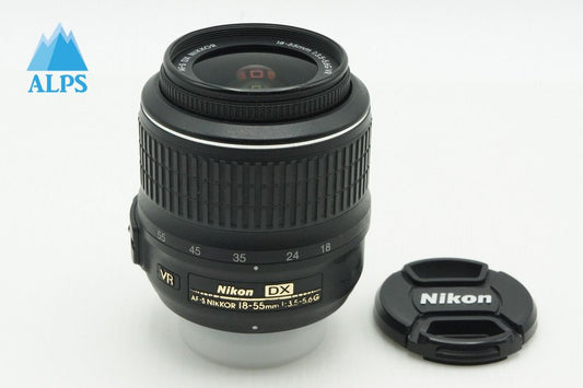 Nikon ニコン AF-S DX NIKKOR 18-55mm F3.5-5.6G VR APS-C ズームレンズ 260212d