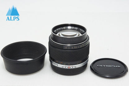 OLYMPUS オリンパス OM-SYSTEM F.ZUIKO AUTO-T 85mm F2 MF 単焦点レンズ フード付 260428ag