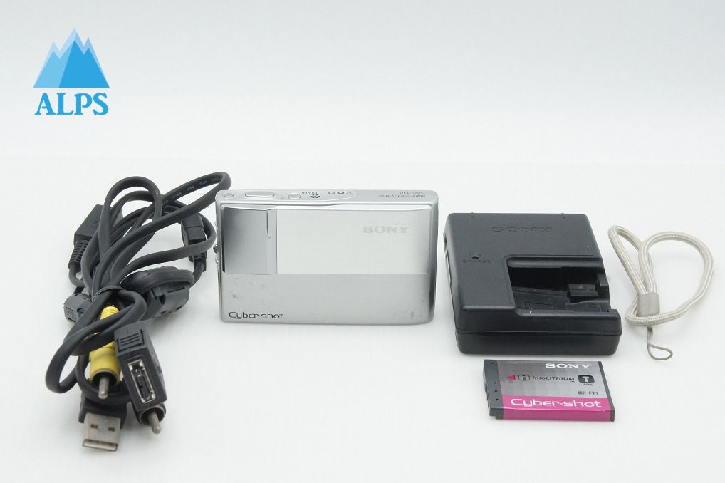 SONY ソニー Cyber-shot DSC-T10 コンパクトデジタルカメラ シルバー 260313h