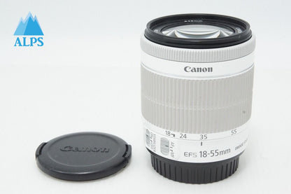 Canon EF-S 18-55mm F3.5-5.6 IS STM APS-C Zoom Lens White 260527bo