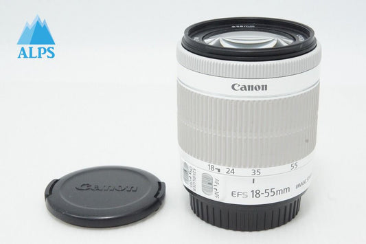 Canon EF-S 18-55mm F3.5-5.6 IS STM APS-C Zoom Lens White 260527bo