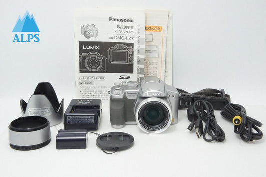 良品 Panasonic パナソニック LUMIX DMC-FZ7 デジタルカメラ シルバー 260603d