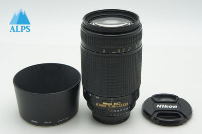 Nikon ニコン AF NIKKOR ED 70-300mm F4-5.6D ズームレンズ フード付 260211e