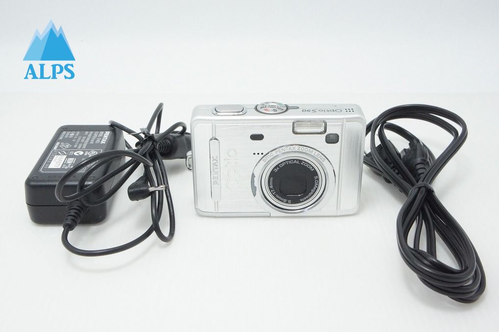 PENTAX ペンタックス Optio S50 コンパクトデジタルカメラ シルバー 260525n