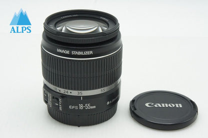 良品 Canon キヤノン EF-S 18-55mm F3.5-5.6 IS APS-C ズームレンズ 260212f