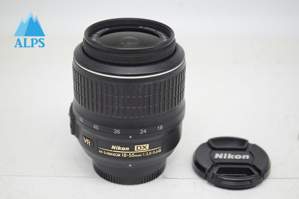 良品 Nikon ニコン AF-S DX NIKKOR 18-55mm F3.5-5.6G VR APS-C ズームレンズ 251008r