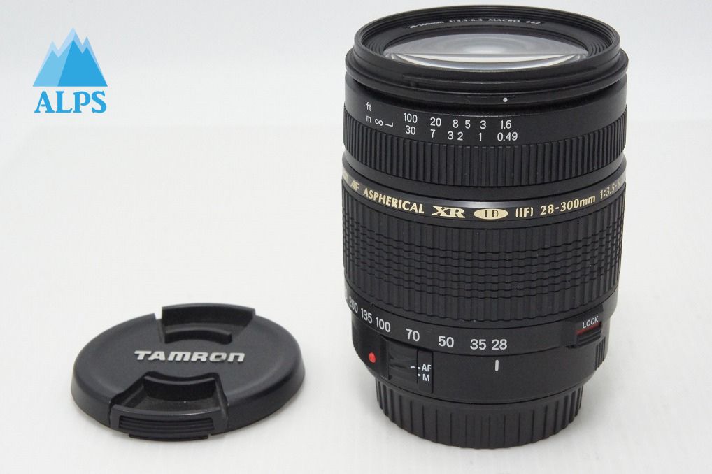 TAMRON AF 28-300mm F3.5-6.3 XR LD Aspherical IF MACRO A06 Canon EF Mount Zoom Lens 260507d