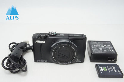 訳あり品 Nikon ニコン COOLPIX S8100 コンパクトデジタルカメラ ノーブルブラック 260403b