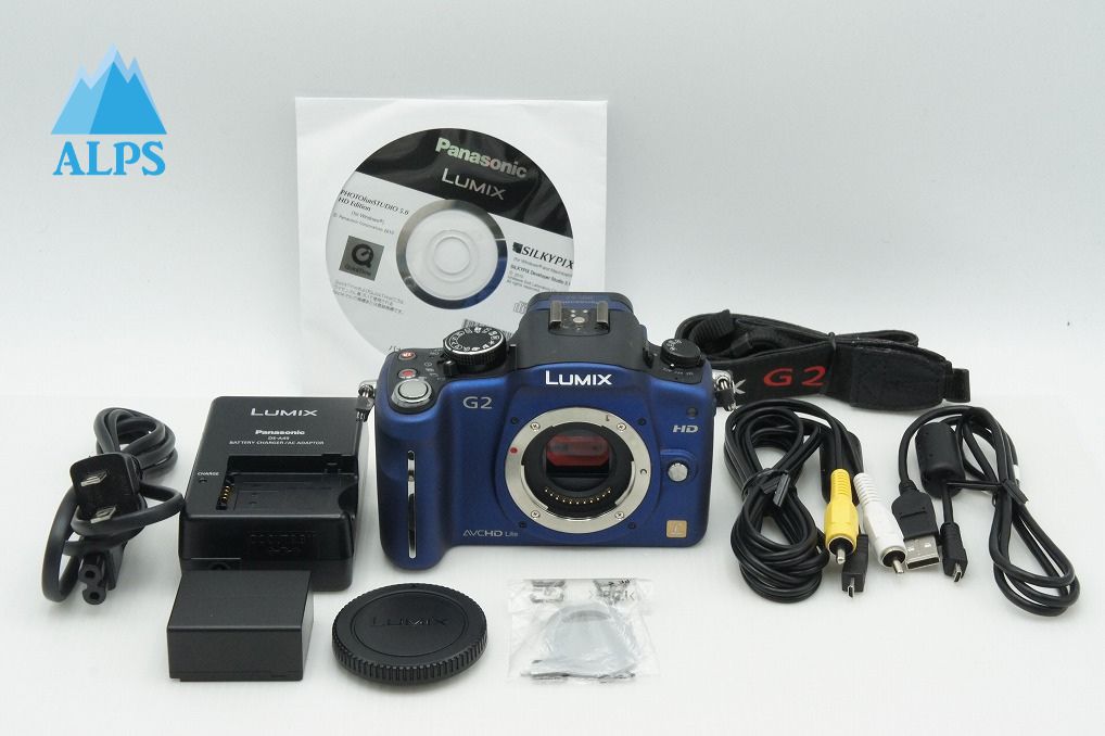 良品 Panasonic パナソニック LUMIX DMC-G2 ボディ ミラーレス一眼カメラ コンフォートブルー 260210j