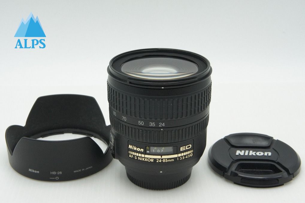 Nikon ニコン AF-S ZOOM NIKKOR 24-85mm F3.5-4.5G ED IF ズームレンズ フード付 260226q