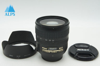 Nikon ニコン AF-S ZOOM NIKKOR 24-85mm F3.5-4.5G ED IF ズームレンズ フード付 260226q