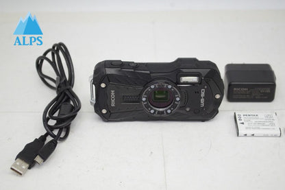 良品 RICOH リコー WG-50 コンパクトデジタルカメラ ブラック 251013i