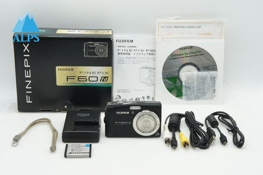 FUJIFILM フジフィルム FinePix F60fd コンパクトデジタルカメラ ブラック 元箱付 260113f