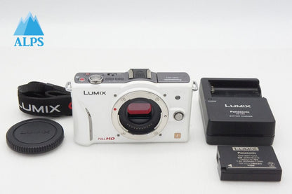 Panasonic パナソニック LUMIX DMC-GF2 ボディ ミラーレス一眼カメラ ホワイト 260318j