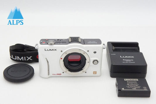 Panasonic パナソニック LUMIX DMC-GF2 ボディ ミラーレス一眼カメラ ホワイト 260318j