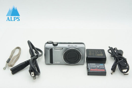 美品 CASIO カシオ HIGH SPEED EXILIM EX-ZR400 コンパクトデジタルカメラ シルバー 260226m
