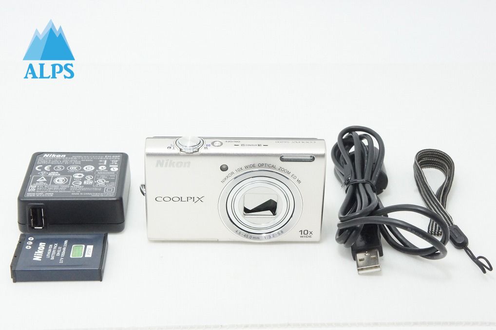 訳あり品 Nikon ニコン COOLPIX S6200 コンパクトデジタルカメラ シルバー 260327f