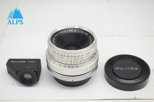 訳あり品 FUJIFILM フジフィルム FUJINON SW 65mm F8 G690用 中判レンズ ファインダー付 251016h