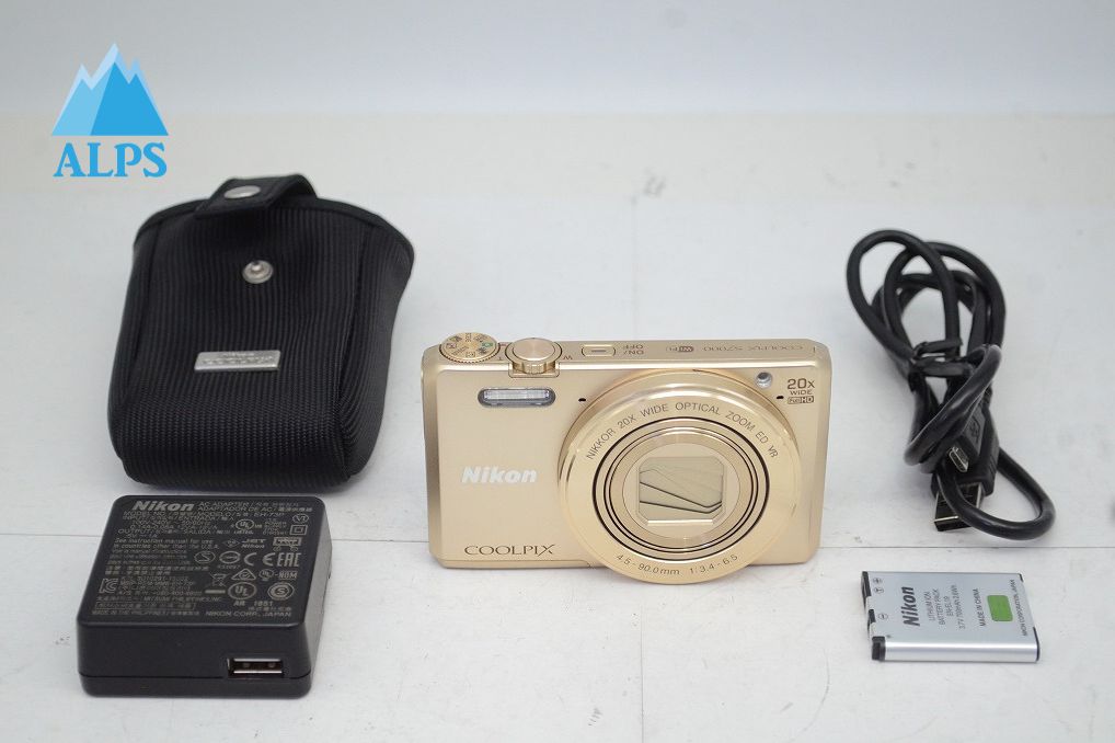 良品 Nikon ニコン COOLPIX S7000 ゴールド コンパクトデジタルカメラ 251009s