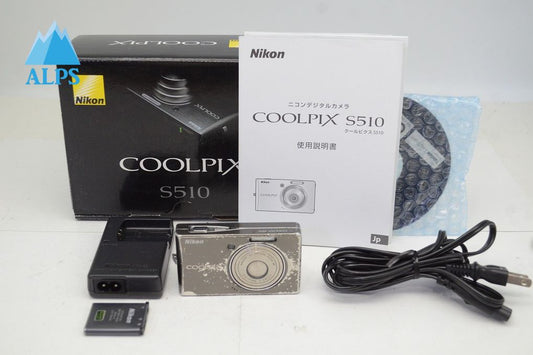 Nikon ニコン COOLPIX S510 コンパクトデジタルカメラ アーバンブラック 元箱付 251016y