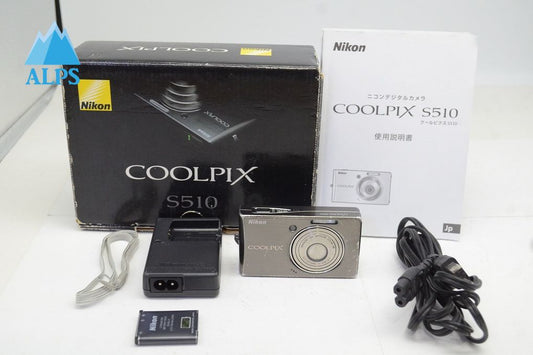 Nikon ニコン COOLPIX S510 コンパクトデジタルカメラ アーバンブラック 251008k