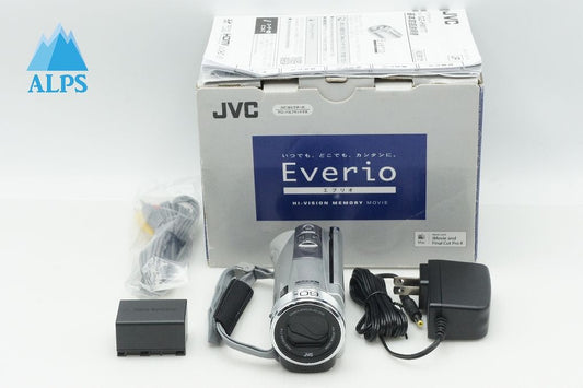 JVC ケンウッド Victor Everio GZ-HM177 デジタルビデオカメラ シルバー 元箱付 260114n